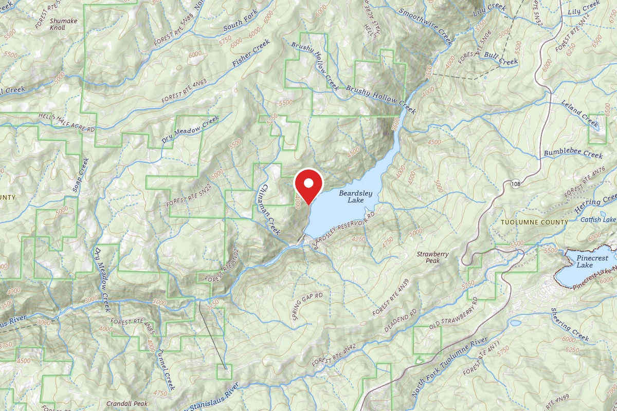 Beardsley Dam Campground