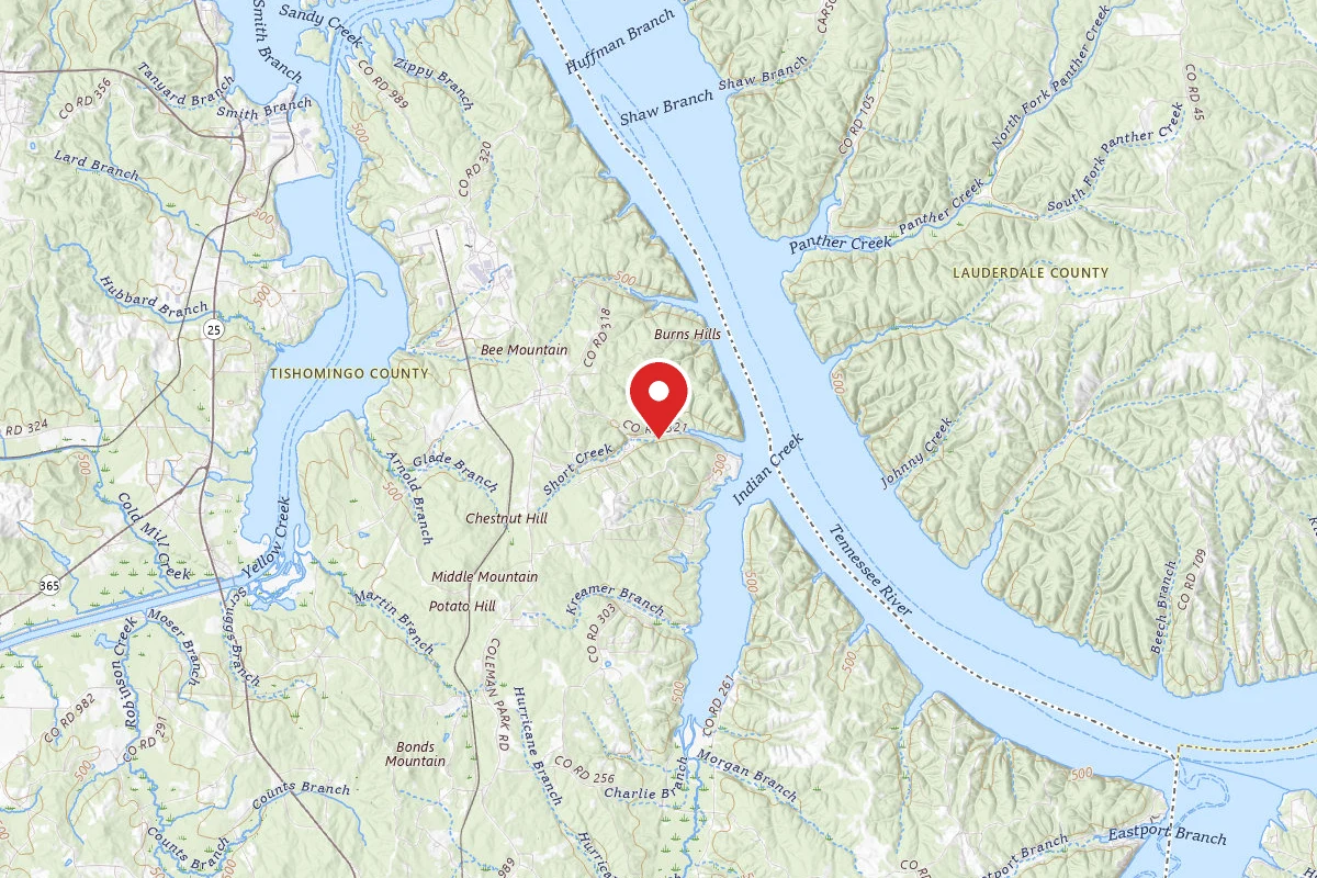 Tentrr State Park Site - Mississippi JP Coleman State Park - Peninsula D - Double Camp - Wheelchair-Friendly