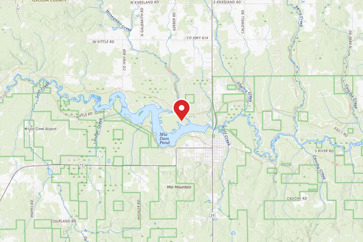 Mio Pond State Forest Campground