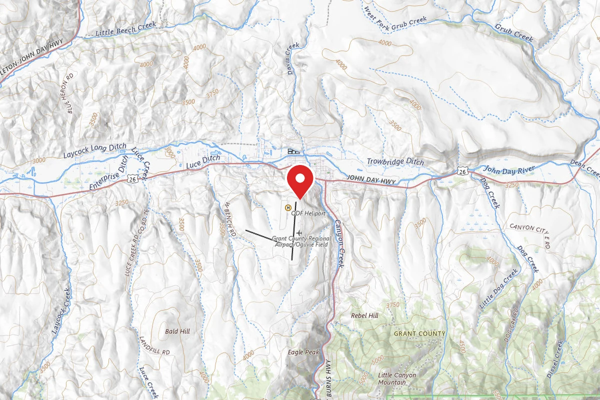 John Day Industrial Park Campsites