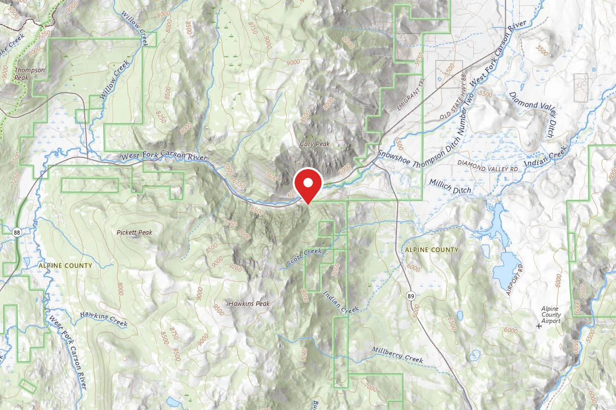 Toiyabe National Forest Crystal Springs Campground