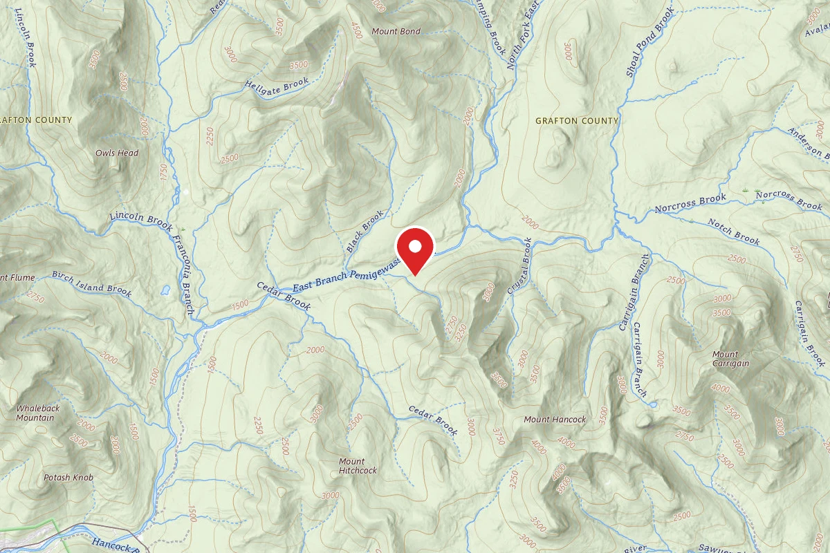 White Mountain NF - Guyot Shelter