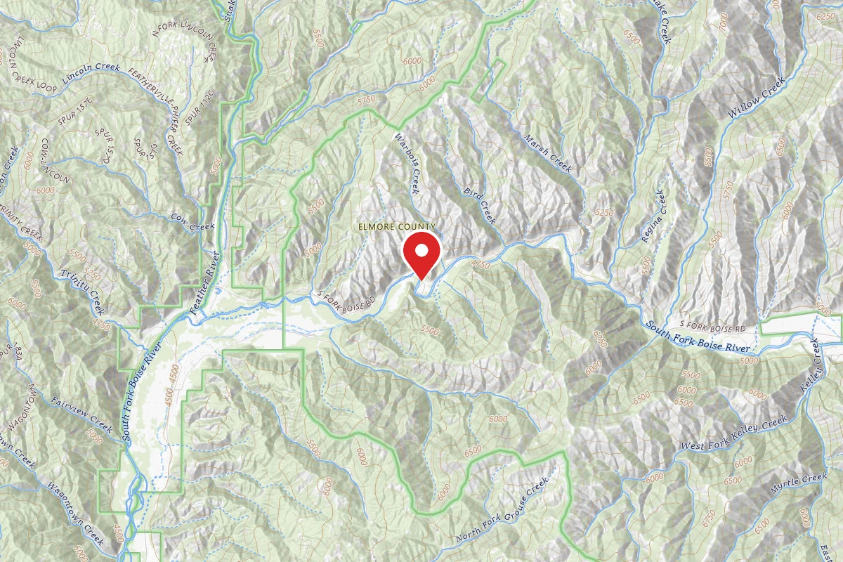 Chaparral Campground - Sawtooth National Forest