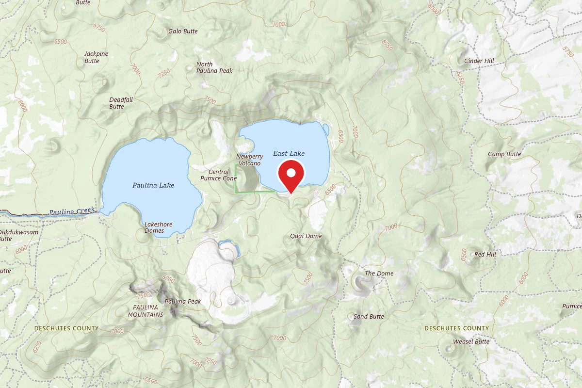 Deschutes National Forest East Lake Campground