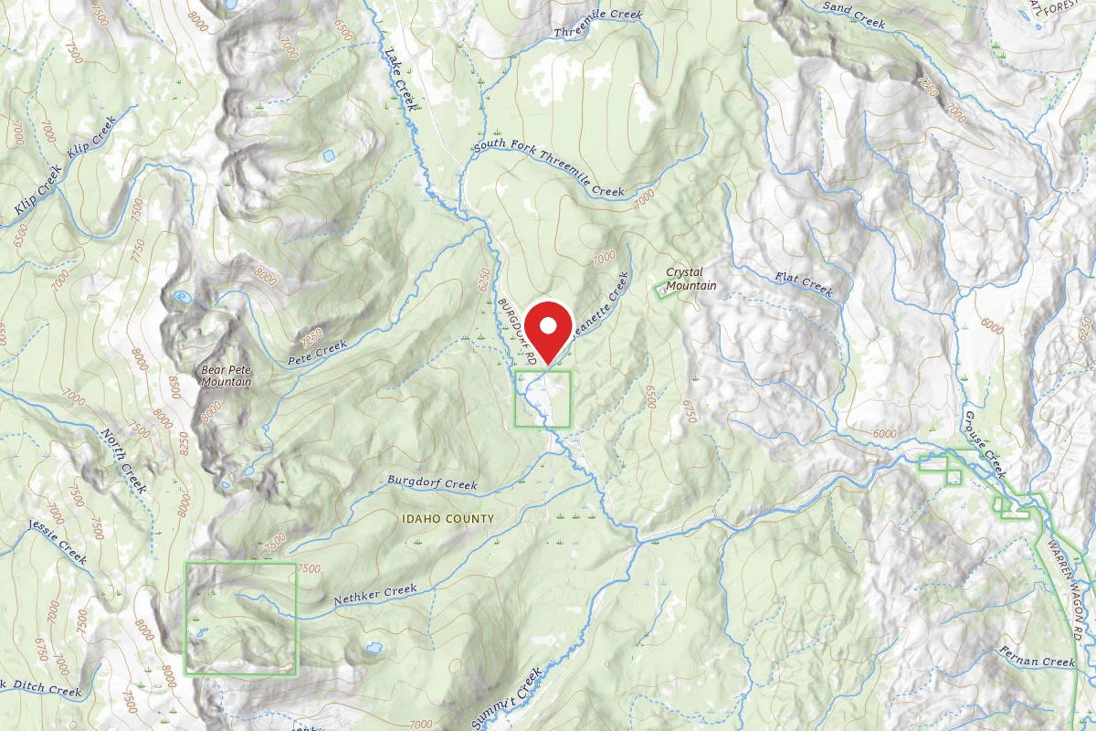 Payette National Forest Jeanette Campground