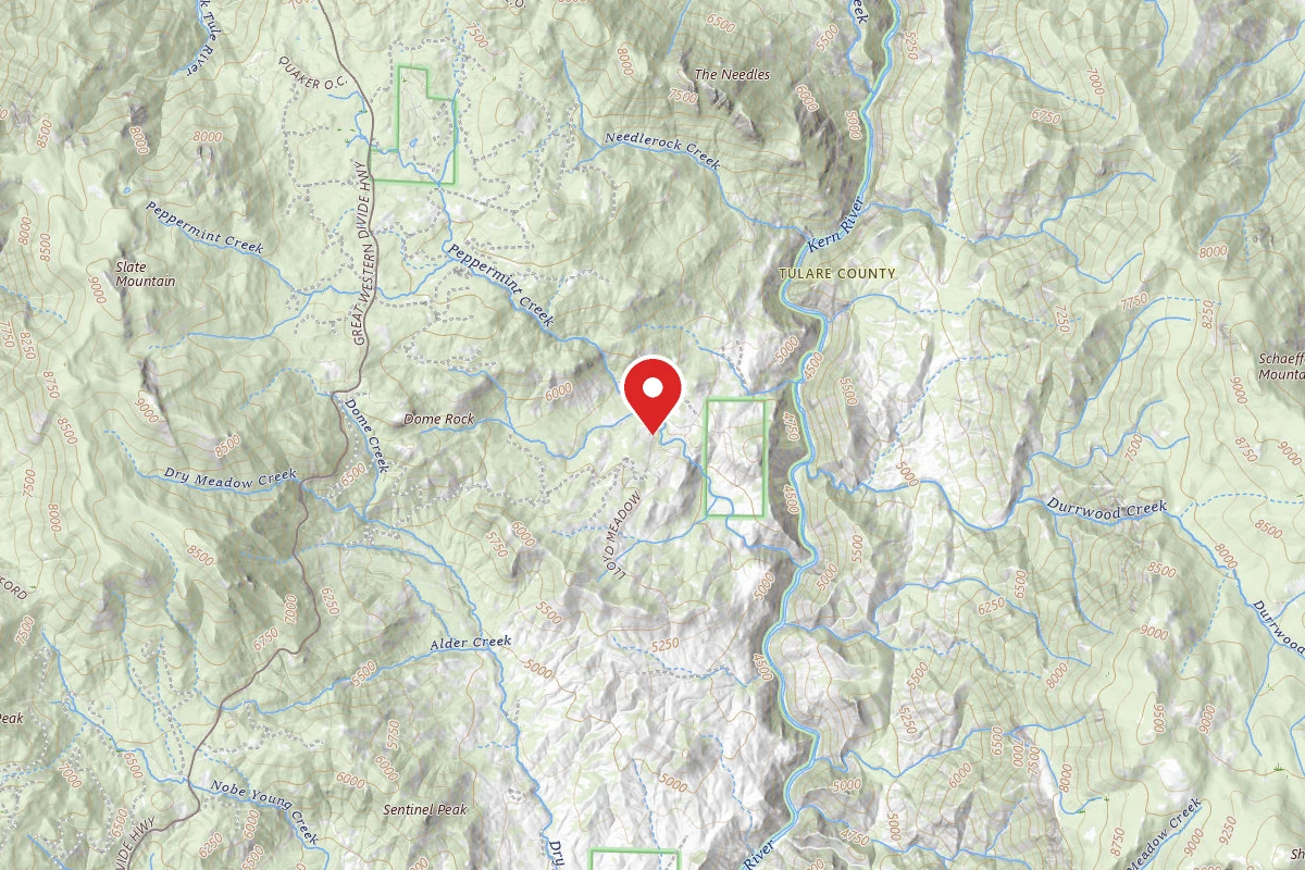 Sequoia National Forest Lower Peppermint Campground