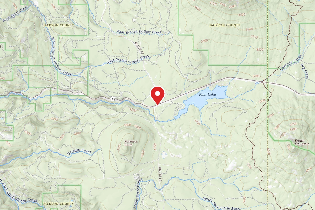 Rogue River National Forest North Fork Campground