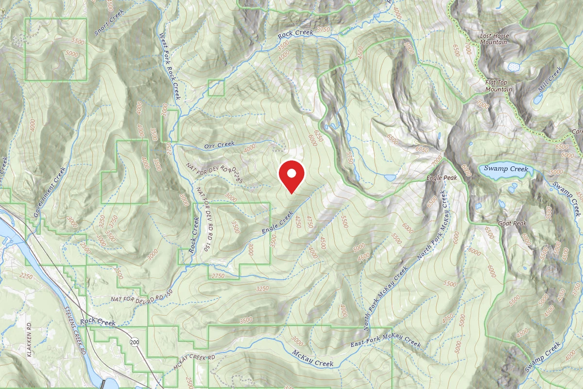 Engle Lake Dispersed Camping