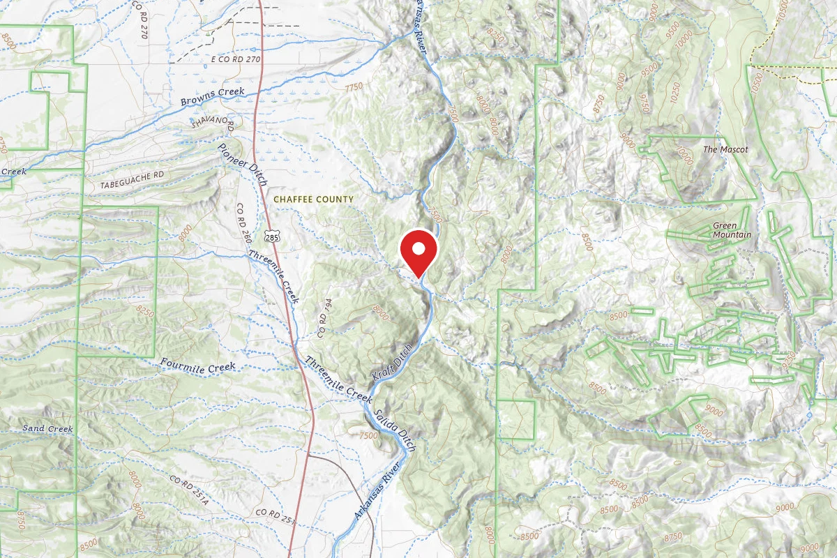 Hecla Junction - Arkansas Headwaters Rec Area