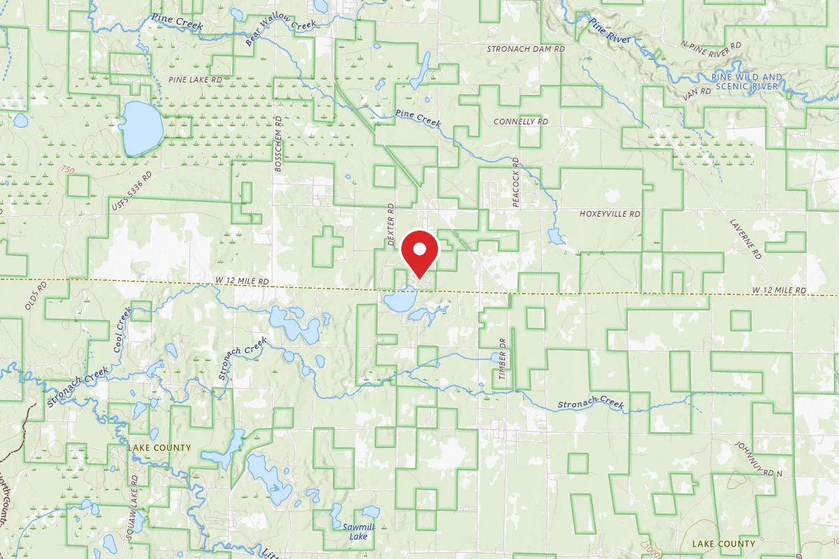 Manistee National Forest Sand Lake Recreation Area