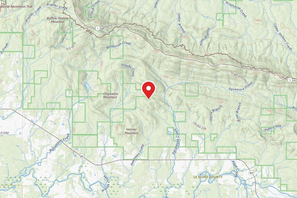 Ouachita NF Dispersed - Winding Stair Mountain