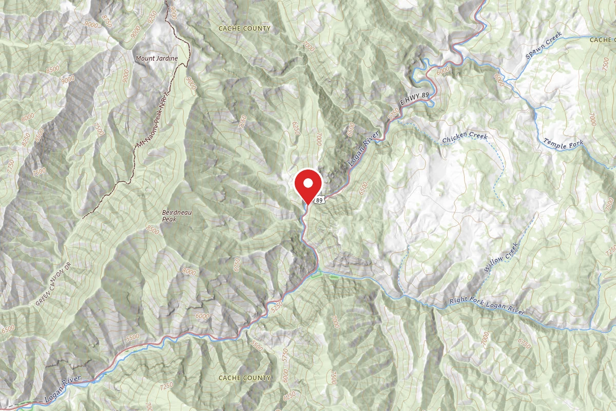Cache National Forest Wood Camp Campground
