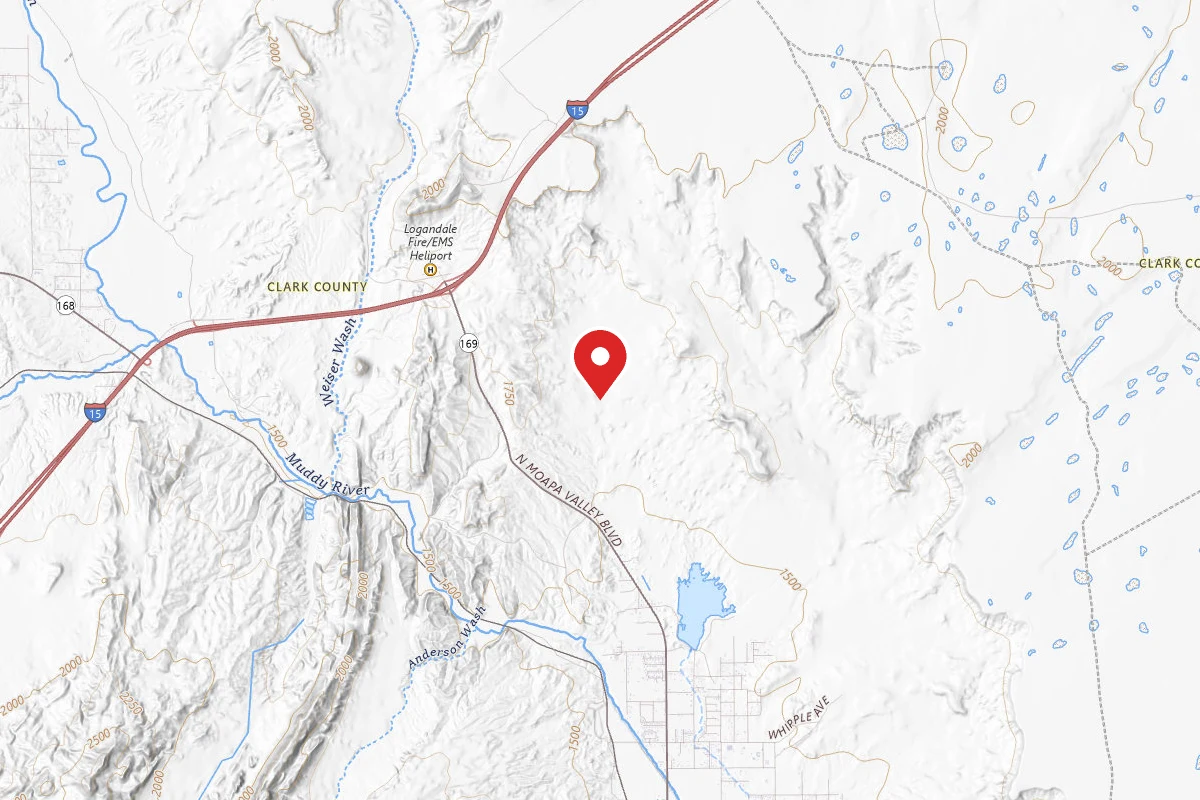 Dispersed Camping North of Logandale