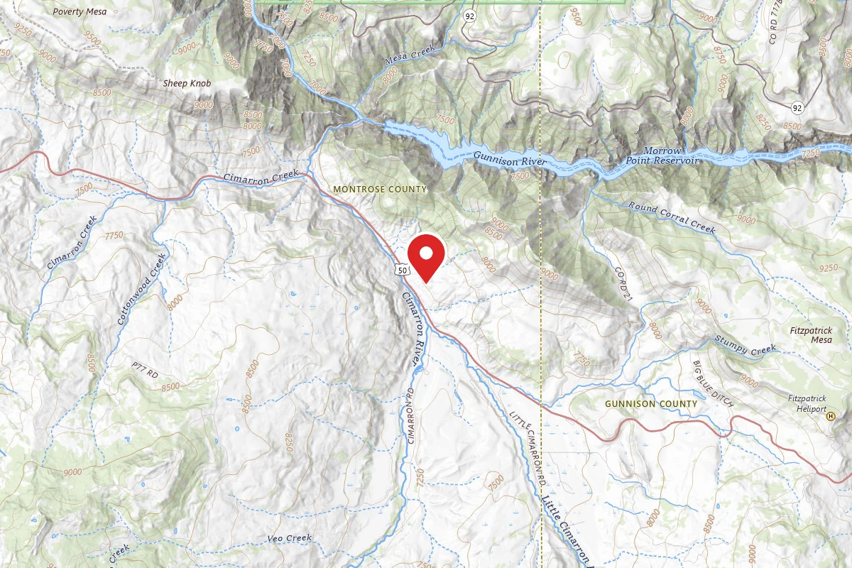 Pleasant Valley Cabins and Campground, 84100 East US Highway 50, Cimarron, Colorado, 81220