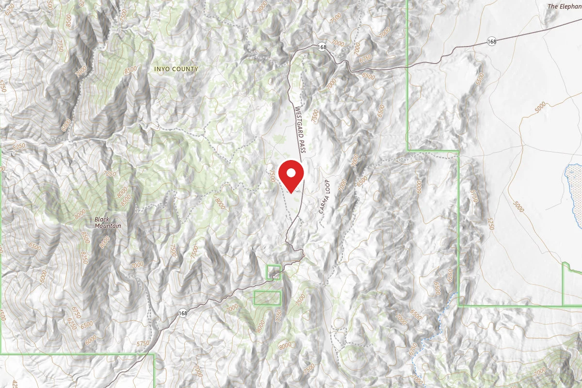 Inyo National Forest Group Camp Nelson