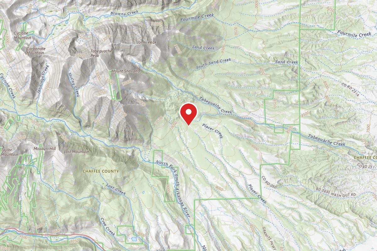 Mount Shavano and Mount Tabequache