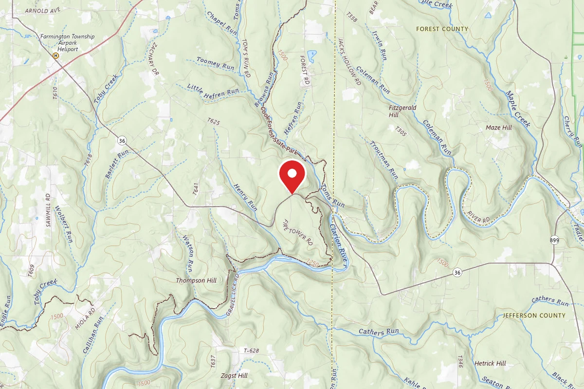 Cook Forest State Park Ridge Campground