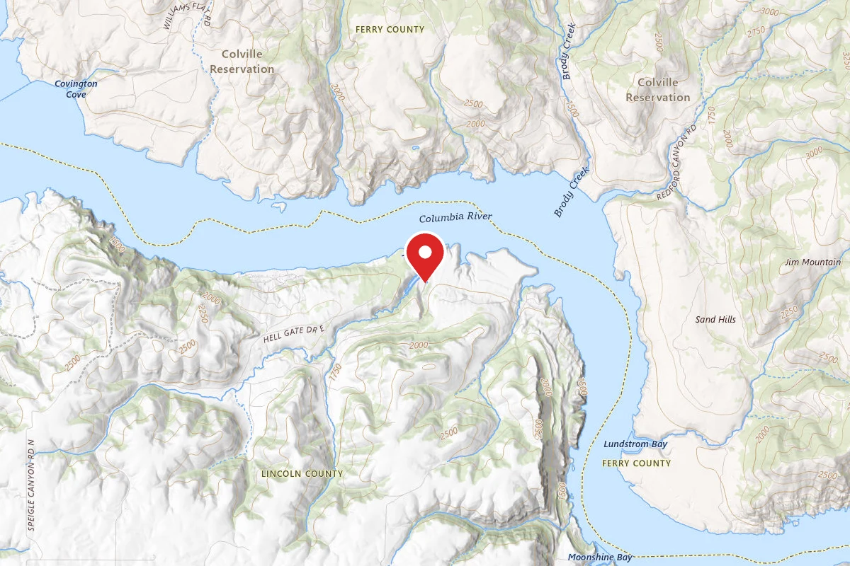 Jones Bay Campground - Lake Roosevelt National Rec Area