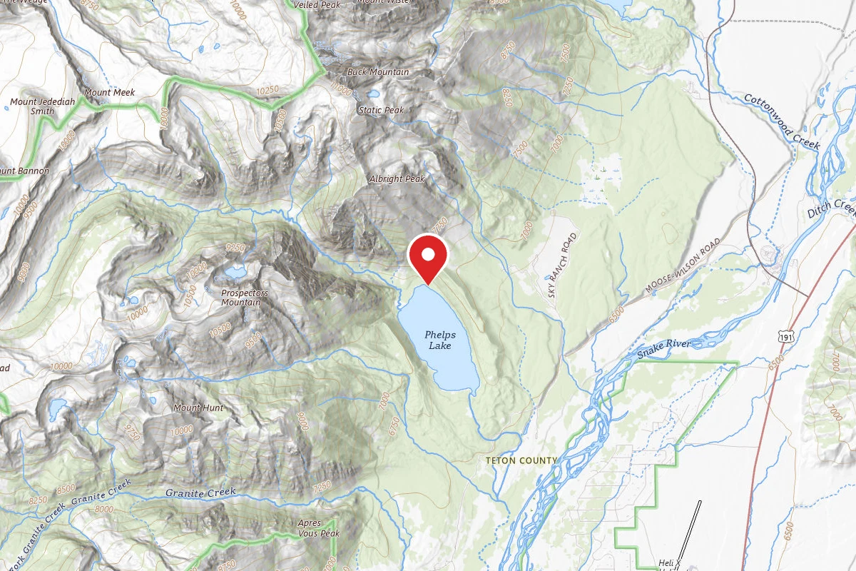 Phelps Lake Backcountry Campsites