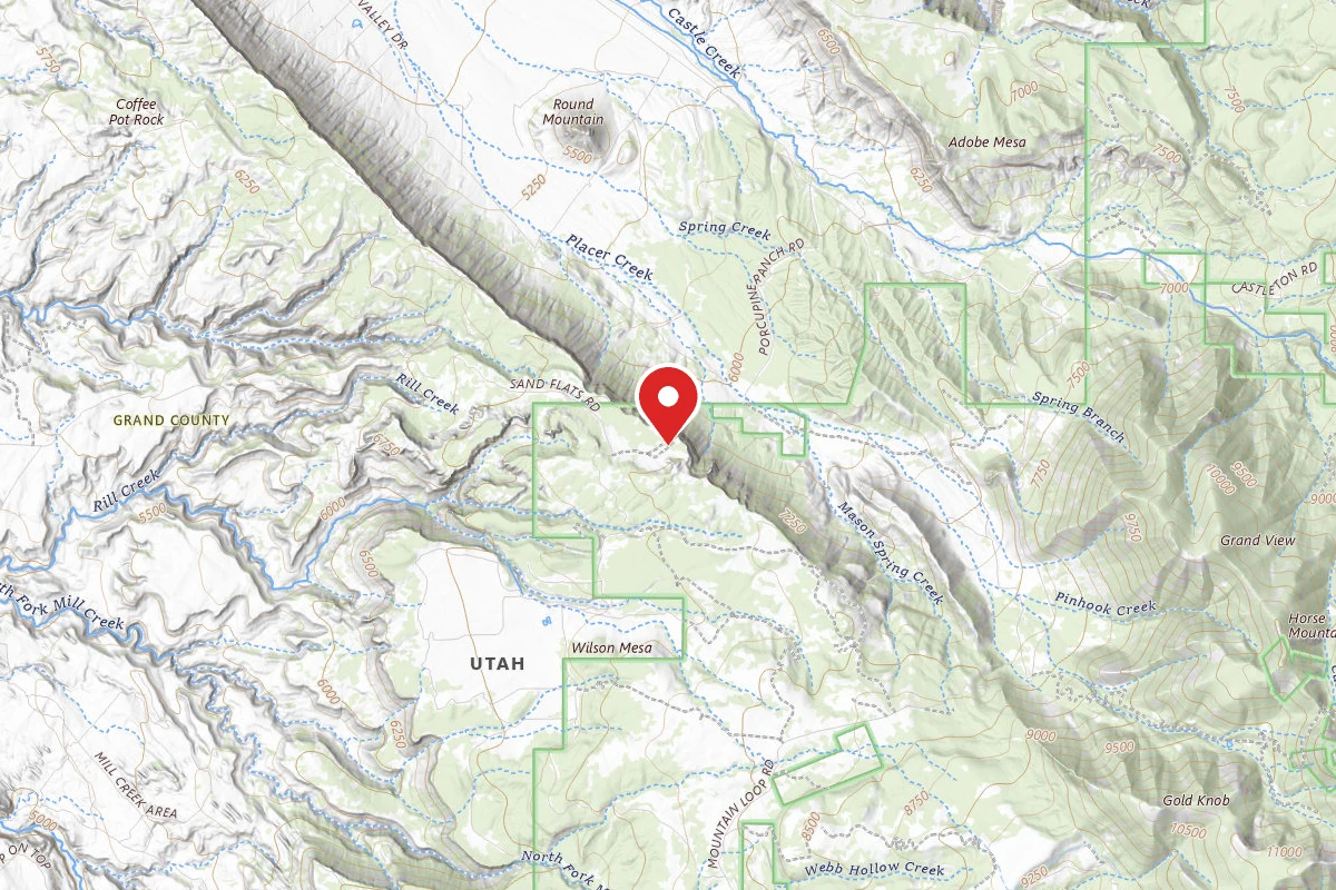 Porcupine rim campground
