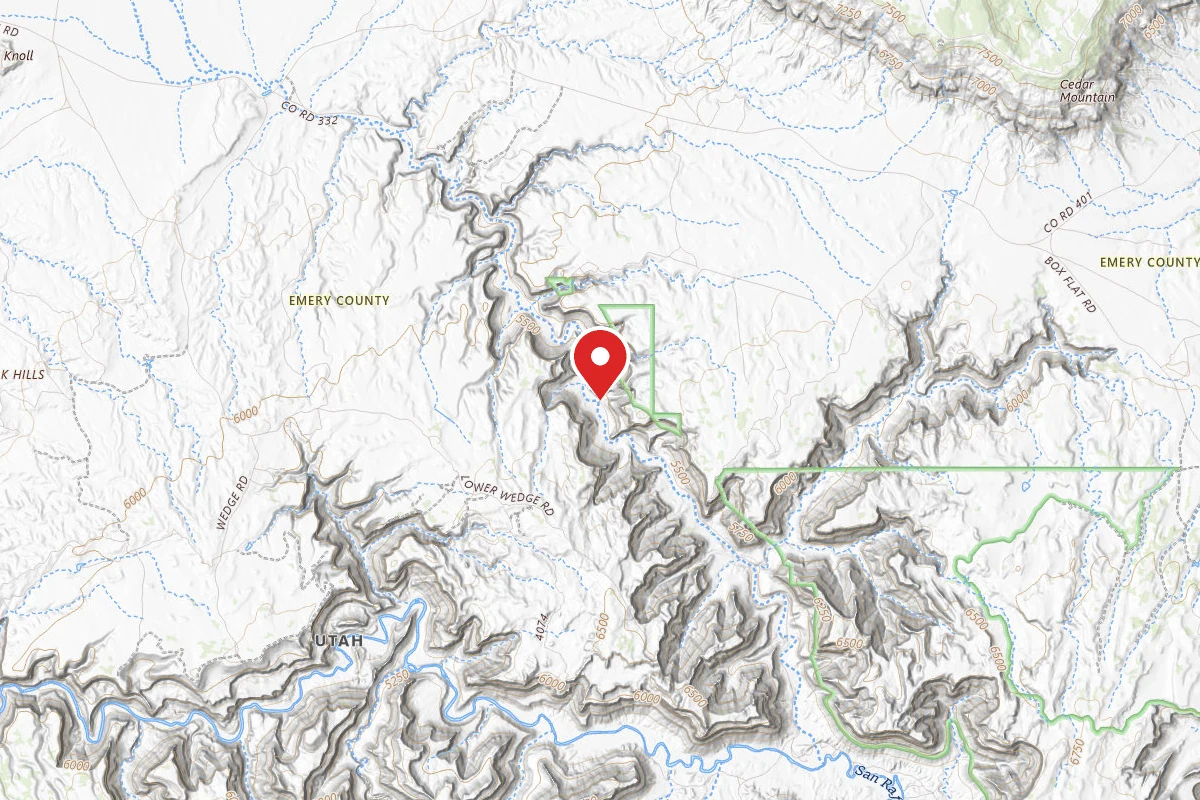 Buckhorn Draw Dispersed Campsite #22