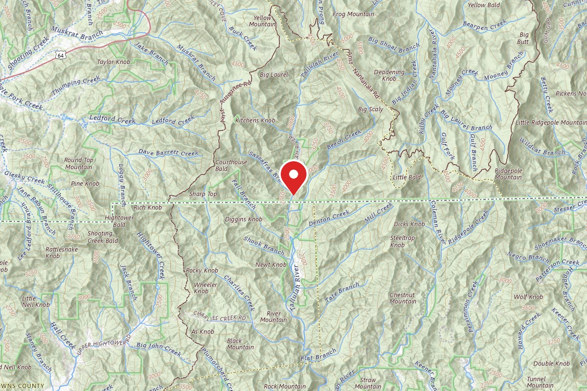Tallulah River Rd Dispersed Camping