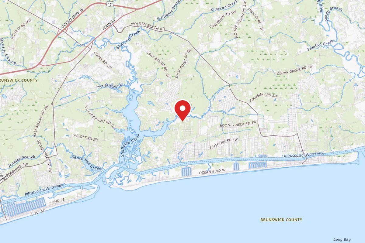 Sawgrass Dunes at Holden Beach - Sandy Marshfront lot only 6 miles to the beach
