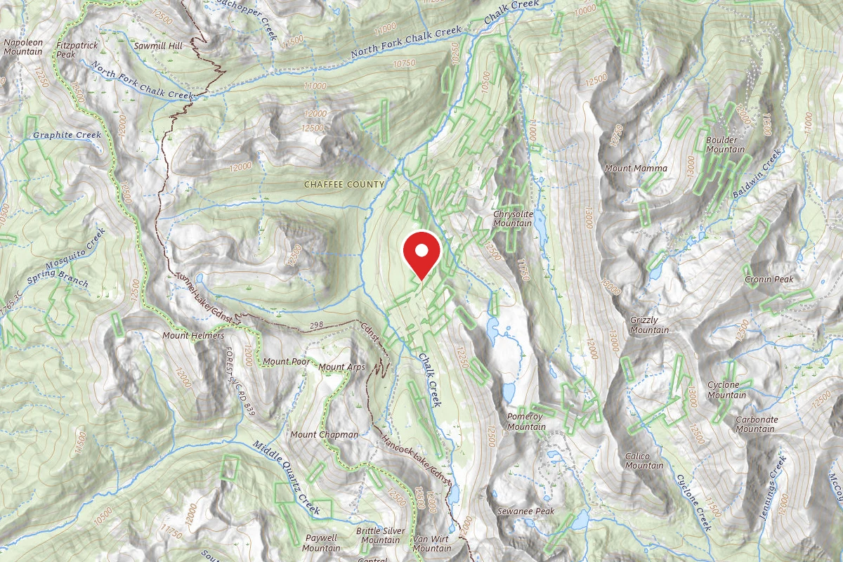 Alpine Tunnel Trailhead Dispersed