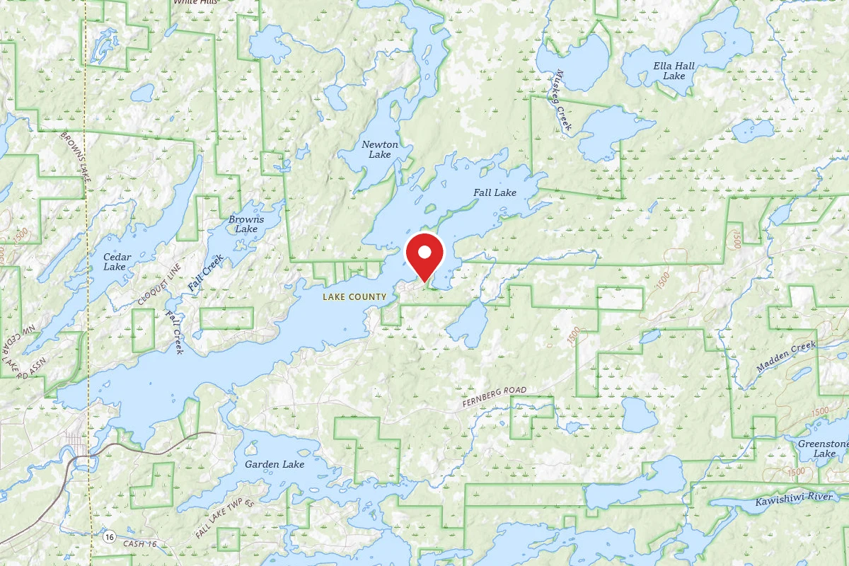 Superior National Forest Fall Lake Campground