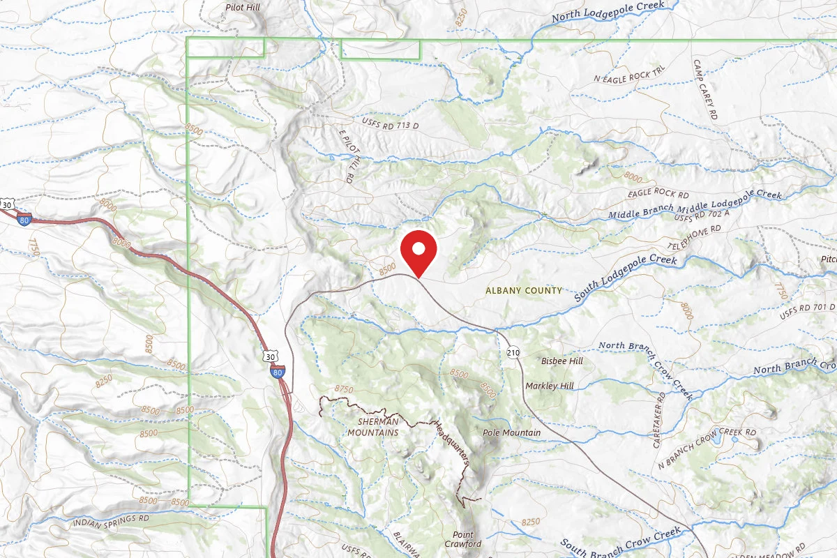 Pole Mountain Area- Dispersed Campsite, Medicine Bow NF
