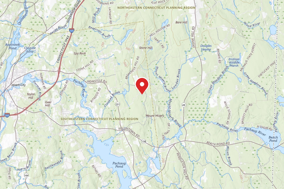 Pachaug State Forest Dispersed - Green Falls