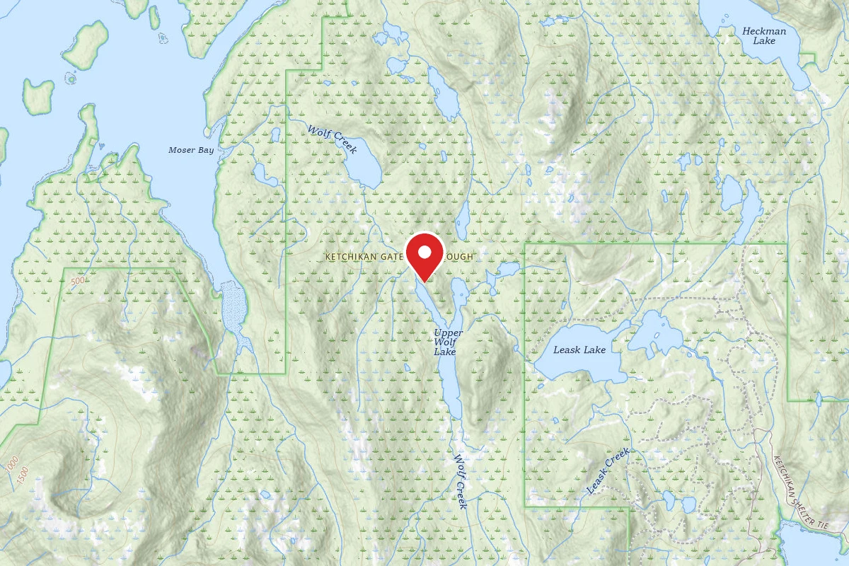 Wolf Lake Shelter Site