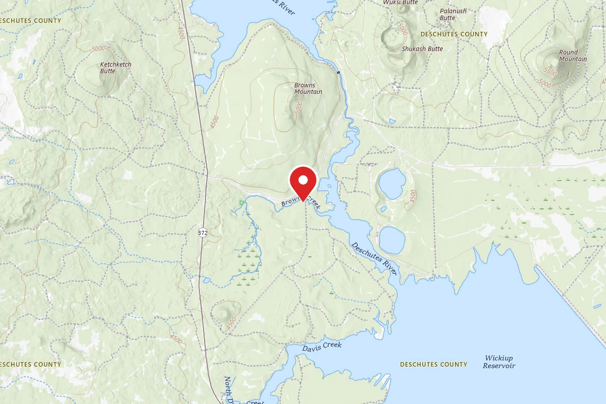 Dispersed wikiup camping