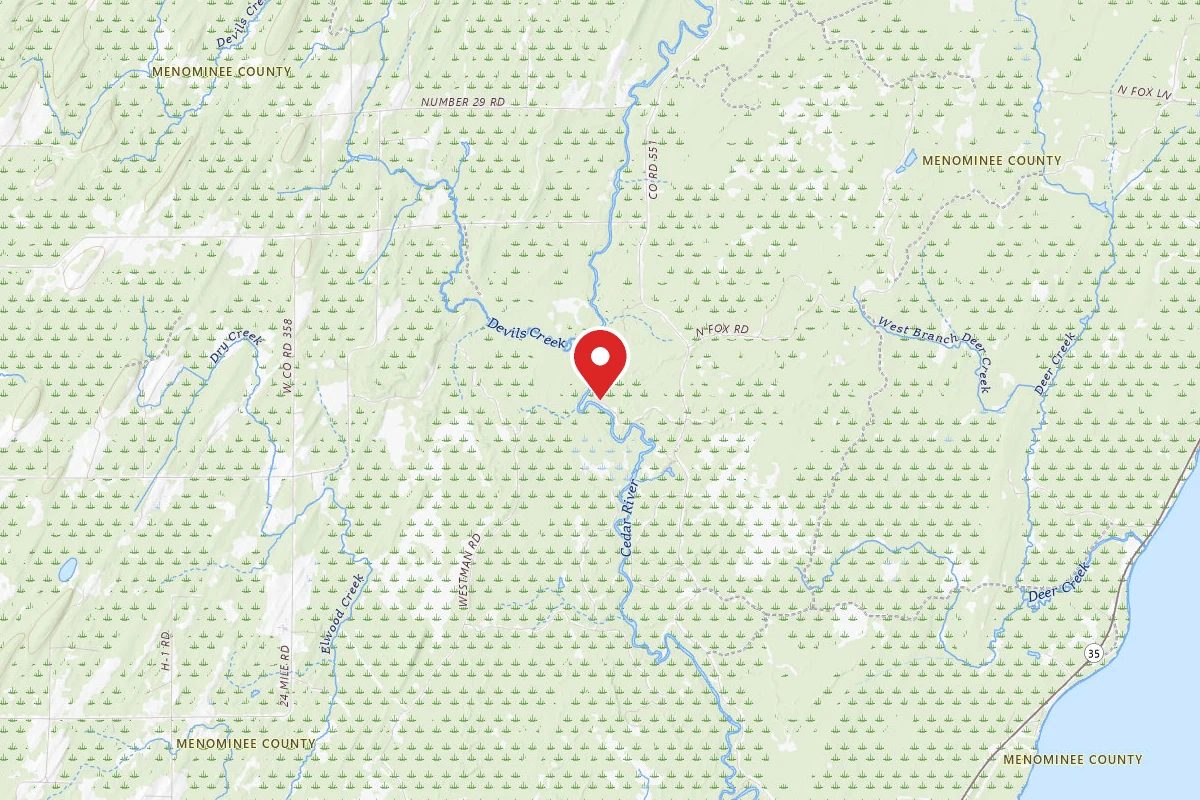 Cedar River North State Forest Campground