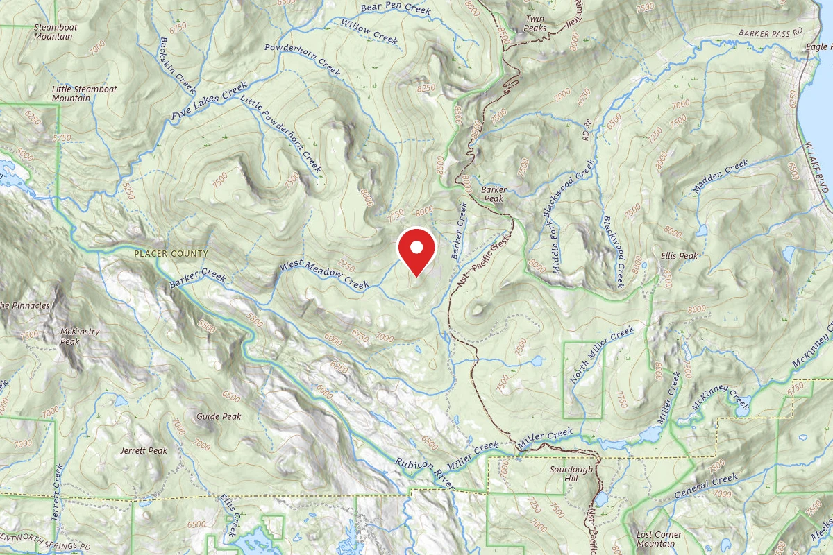 Granite Chief Wilderness - Dispersed