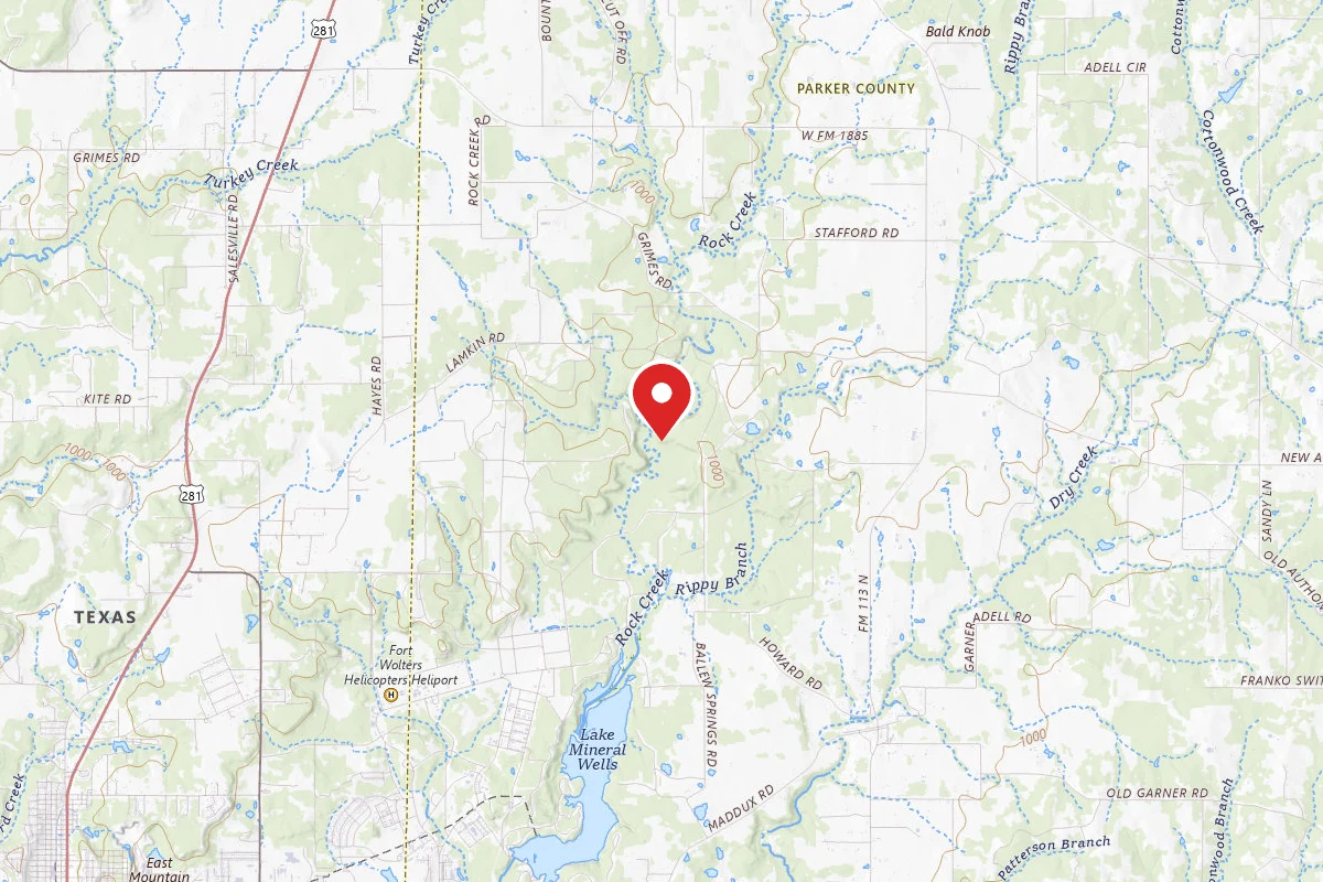 Lake Mineral Wells State Park - Primitive Sites