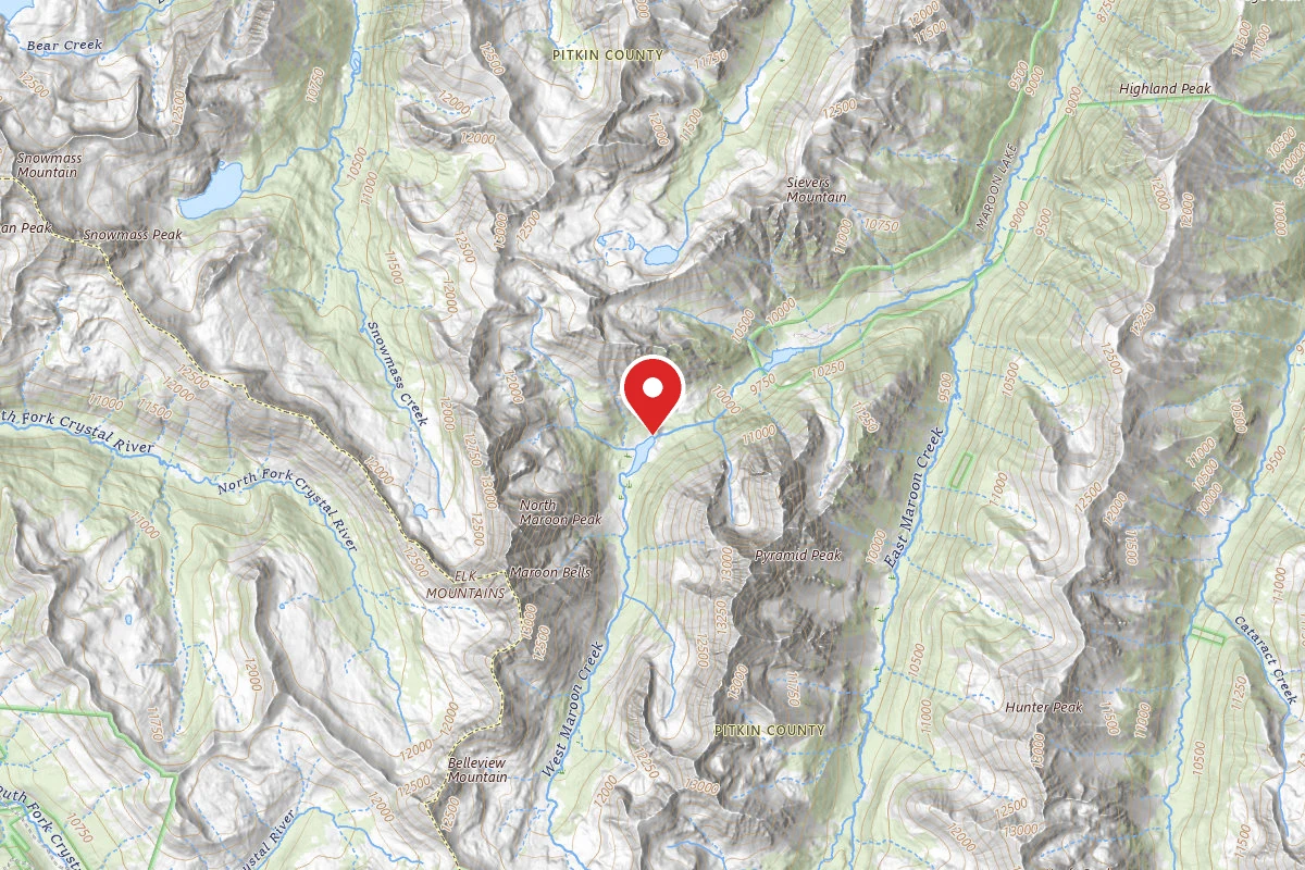 Maroon Bells - Snowmass Wilderness - Crater Lake Campground