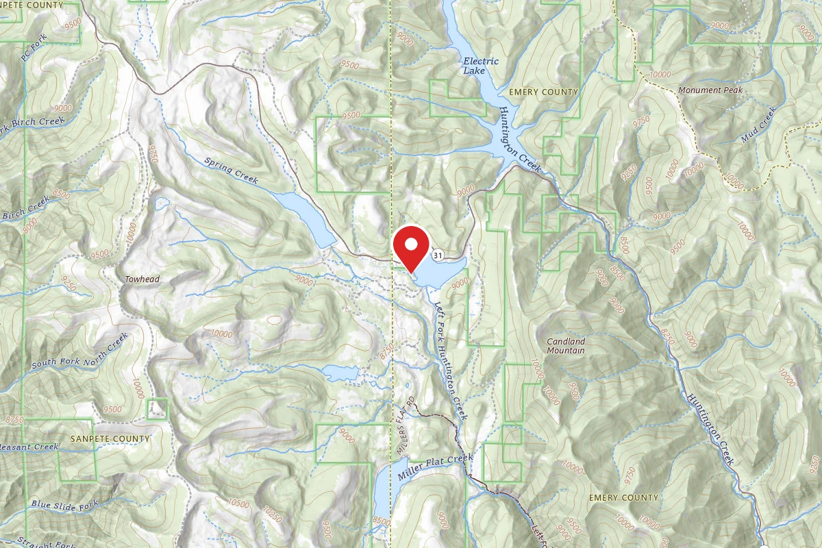 Cleveland Reservoir Campground