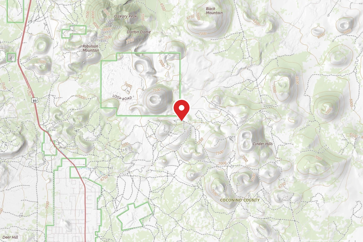 Cinder Hills Dispersed Site