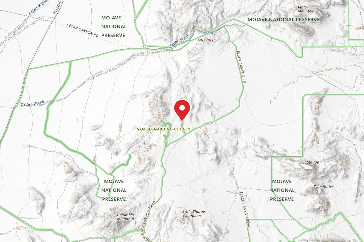 Mid Hills Campground - Mojave National Preserve