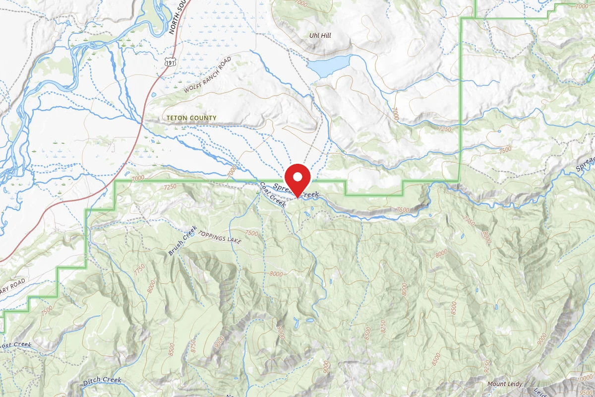 Spread Creek Dispersed Campground