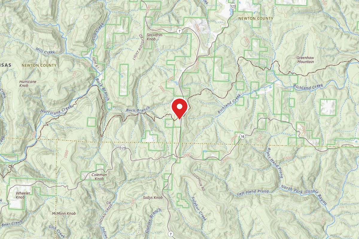 Ozark National Forest Fairview Recreation Area