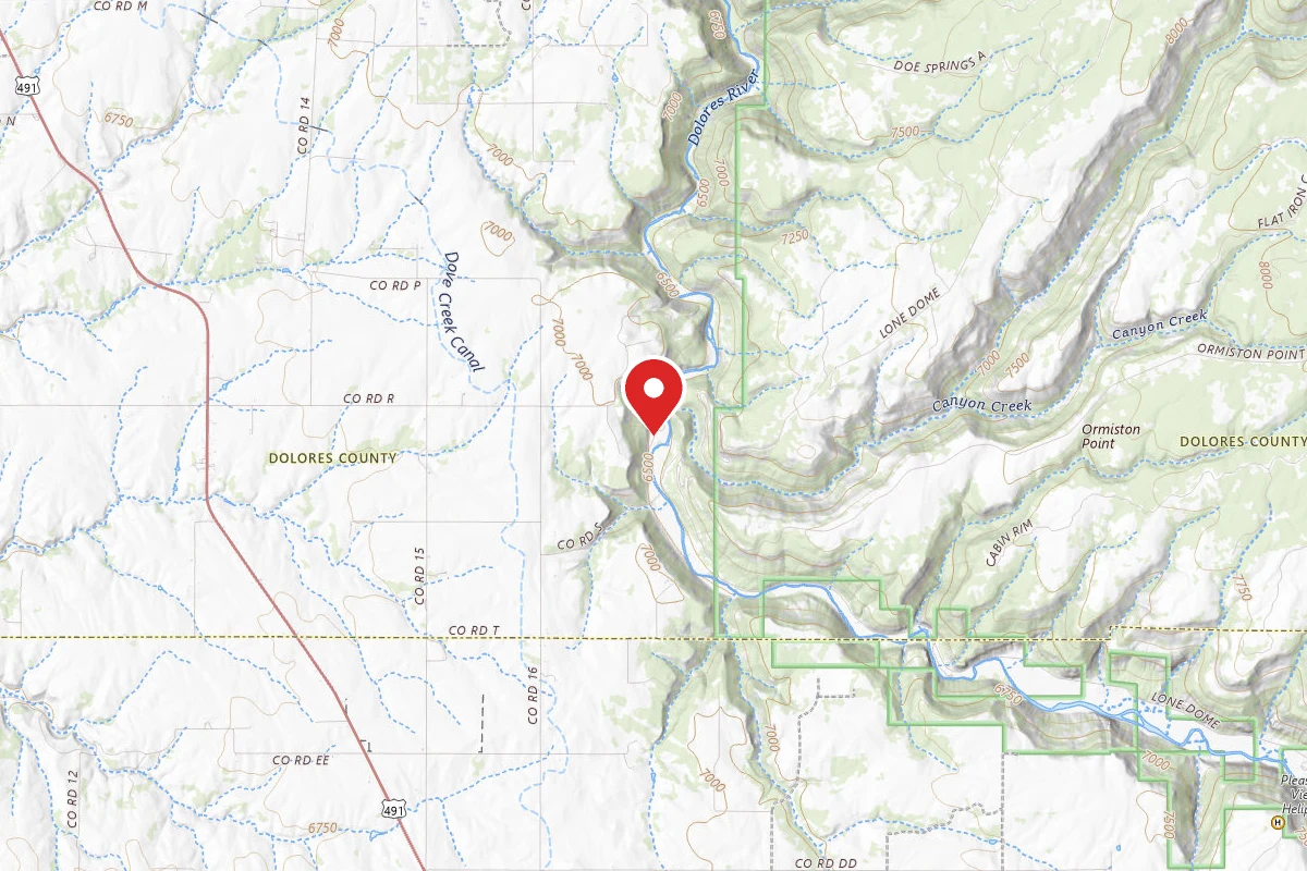 San Juan National Forest Bradfield Campground