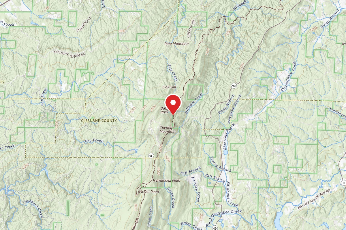 Pinhoti Campground North of Talladega Scenic Drive 2 
