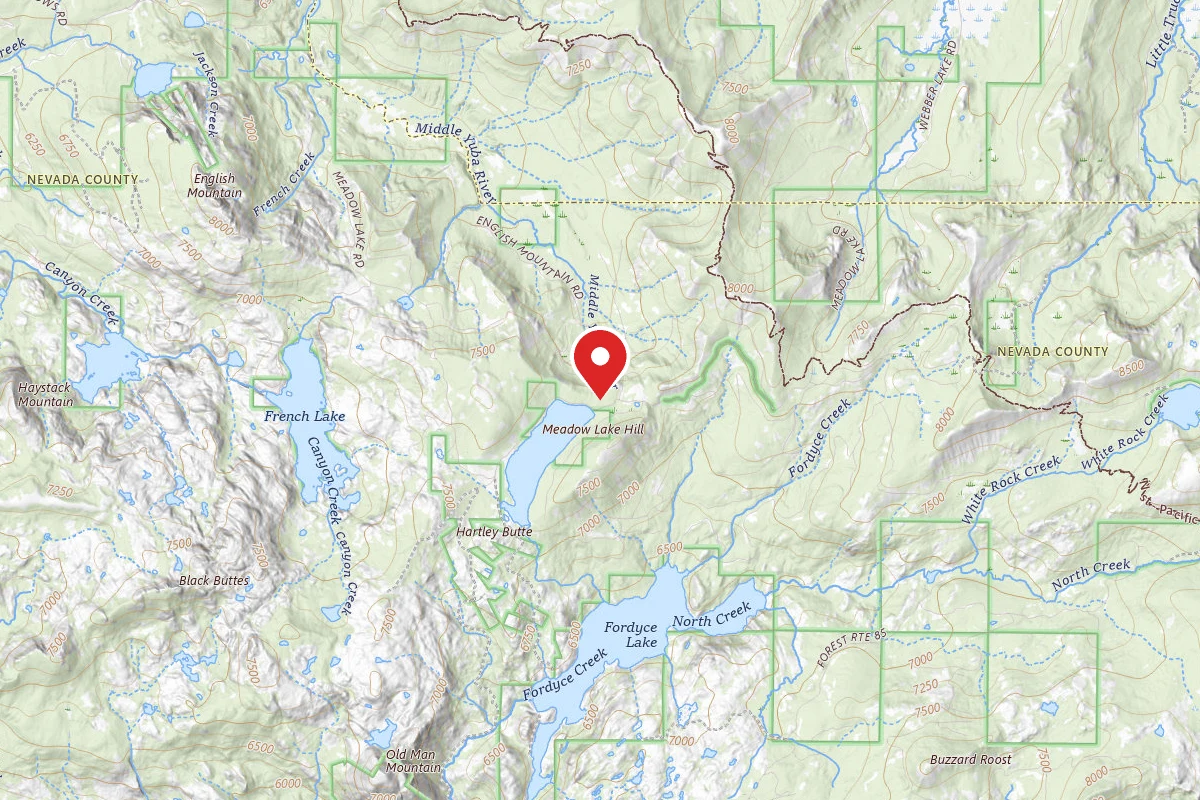 Tahoe National Forest Meadow Lake Knoll Group Camp