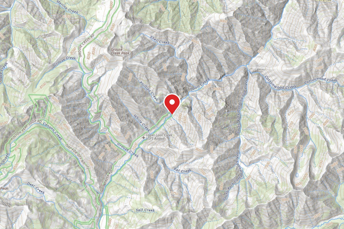 Phillips Creek Transfer Camp Trailhead