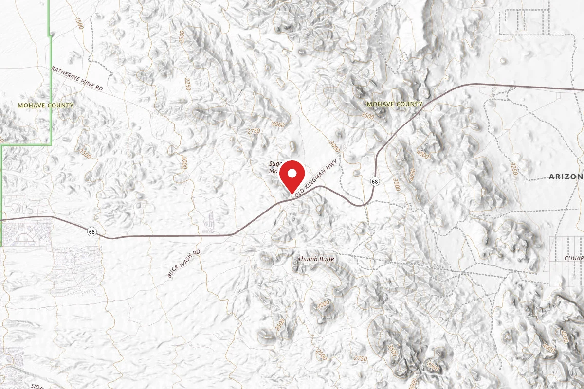 Old Kingman Highway Dispersed Camping near Bullhead City