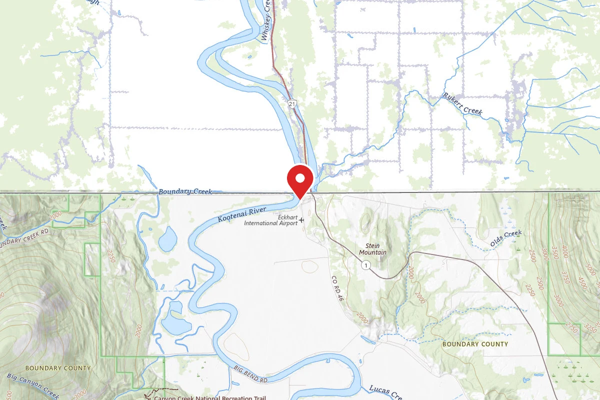 Kootenai River Water Front at Jake's Landing