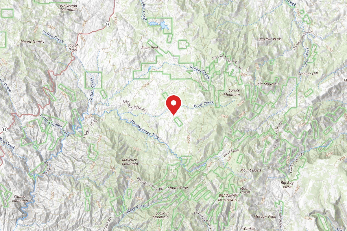 FDR79 Trittle Mountain Road Dispersed Camping