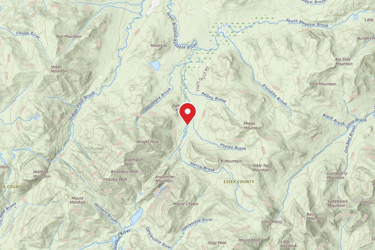 Marcy Dam Backcountry Campsites